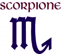 simbolo scorpione
