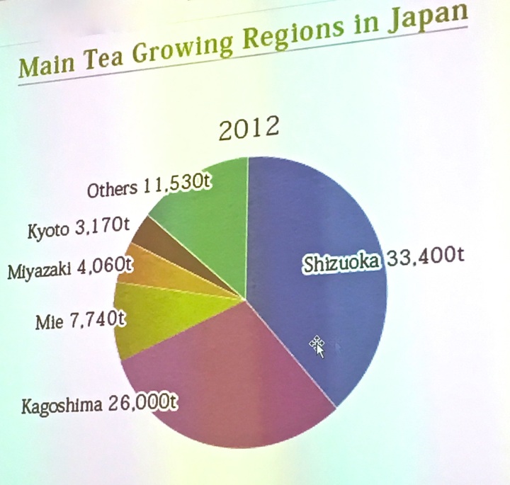 Quali sono le zone più importanti per la produzione di tè giapponese?